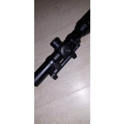 Montage blaser avec lunette de battue