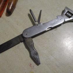 couteau de poche cl&eacute; &agrave; molette