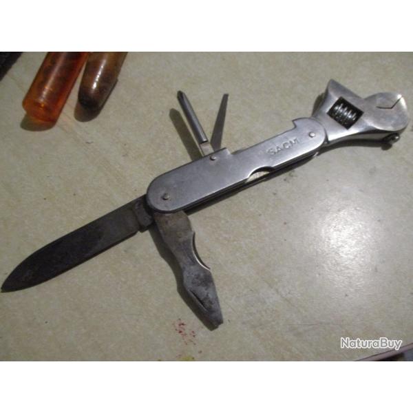 couteau de poche cl� � molette