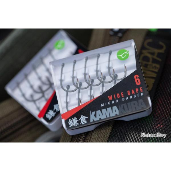 Hame�on carpe Korda Kamakura Wide Gape par 10 6