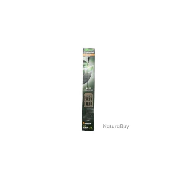 Bas de ligne carpe N-Trap DF Rig Wide Gape B 20lb Korda 4