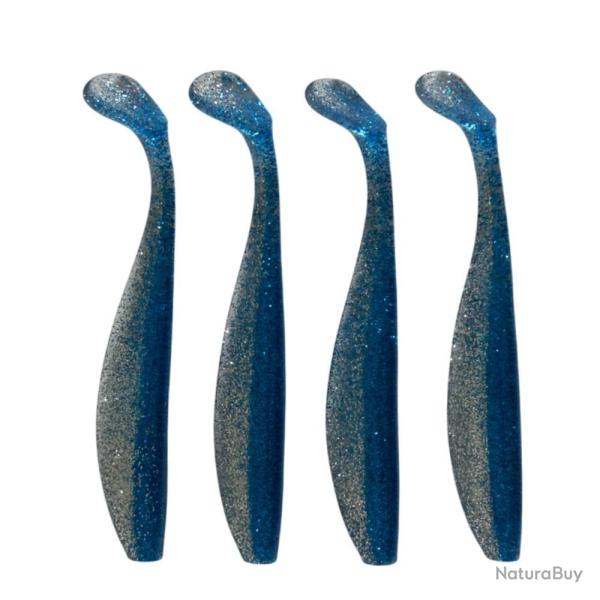 LEURRE TRZ TUMMY SHAD 14CM X4 - BLUE PEARL - 