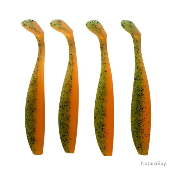 LEURRE TRZ TUMMY SHAD 16CM X4 - ORANGE PAILLETE - 