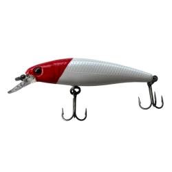 LEURRE TRZ JERKY BOY 6.5CM - BLANC TETE ROUGE - 