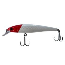 LEURRE TRZ JERKY BOY 12CM - BLANC TETE ROUGE - 