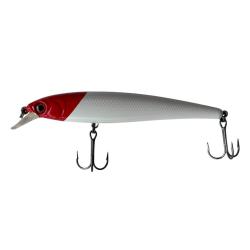 LEURRE TRZ JERKY BOY 15CM - BLANC TETE ROUGE - 
