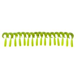 LEURRE TRZ CURLY 4.5CM X16 - Jaune - 