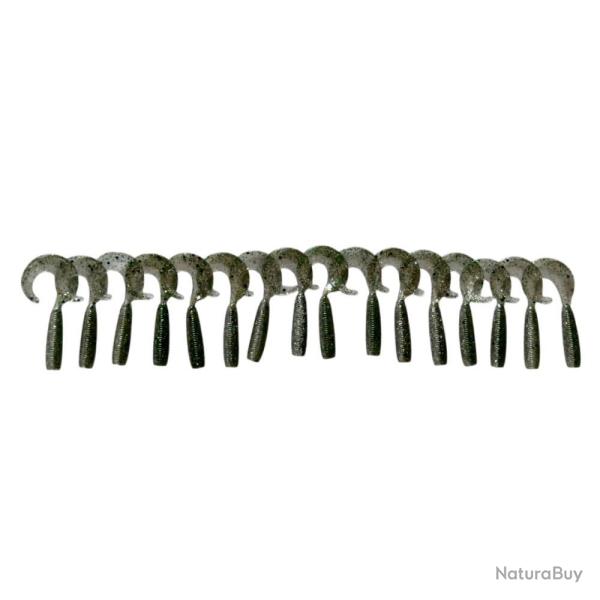 LEURRE TRZ CURLY 4.5CM X16 - BABY BASS - 
