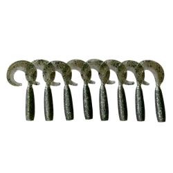 LEURRE TRZ CURLY 7CM X8 - BABY BASS - 