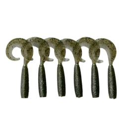 LEURRE TRZ CURLY 10.5CM X6 - BABY BASS - 