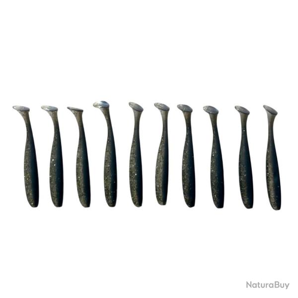 LEURRE TRZ SLIMY SHAD 5.5CM X10 - BLEU PAILLETE - 