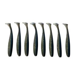 LEURRE TRZ SLIMY SHAD 7.5CM X8 - BLEU PAILLETE - 