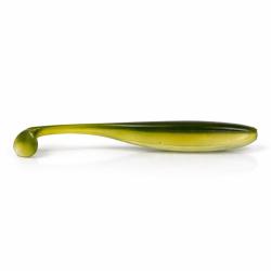 LEURRE TRZ SLIMY SHAD 8.8CM X8 - CHARTREUSE PAILLETE - 