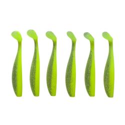 LEURRE TRZ TUMMY SHAD 12CM X6 - JAUNE PAILLETTE - 