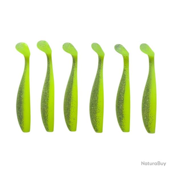 LEURRE TRZ TUMMY SHAD 12CM X6 - JAUNE PAILLETTE - 