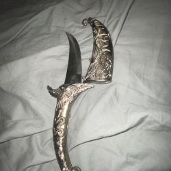 Couteau de collection aigle