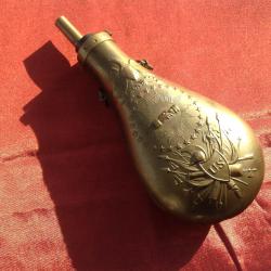 Poire &agrave; poudre US, Civil War Remington "Zouave".