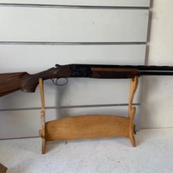 Fusil superpose Beretta ULTRALEGGERO gaucher cal.20/76 bois can.71cm mono detente