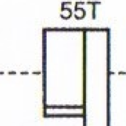 Nouveau support de poign&eacute;e avant pour AK47 de la Nouvelle L&eacute;gion - Canon arri&egrave;re #54T