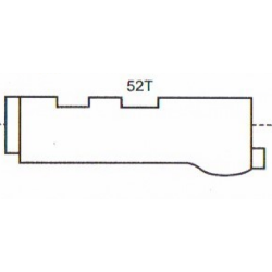 Nouvelle L&eacute;gion AK47 Poign&eacute;e en bois basse #52T