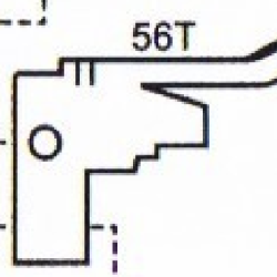 Nouvelle assembl&eacute;e de vis&eacute;e arri&egrave;re New Legion AK47 #56T