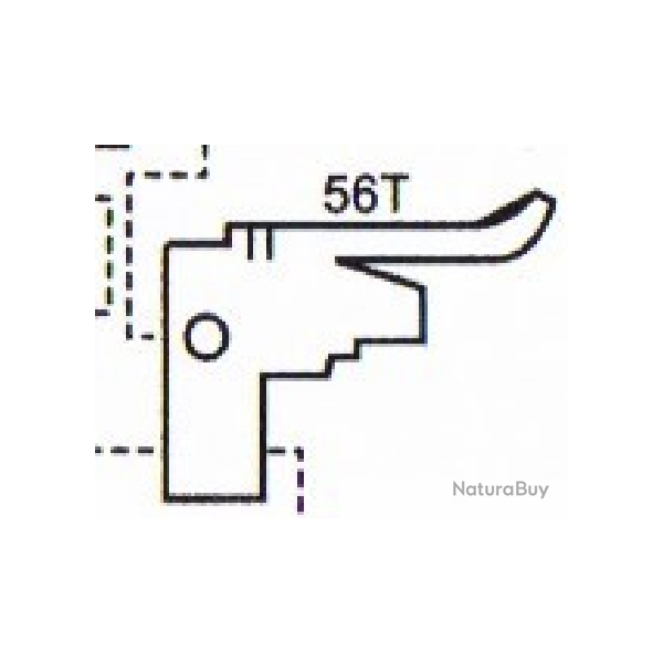 Nouvelle assembl�e de vis�e arri�re New Legion AK47 #56T