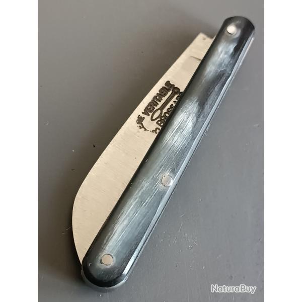 COUTEAU ANCIEN LANGRES, v�ritable BROSSARD, THIERS, XX�me, manche CORNE.