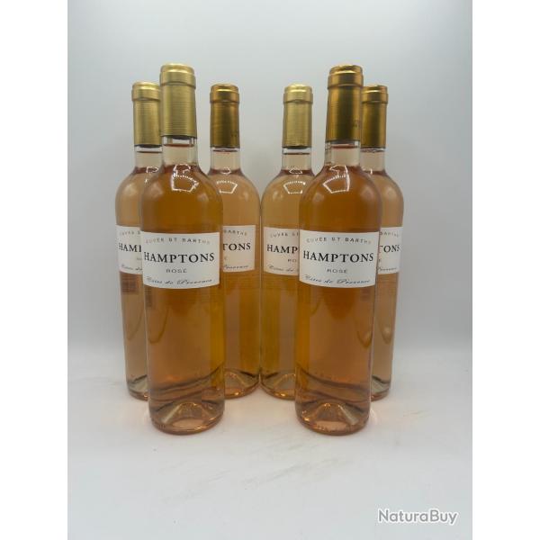 2024 Hamptons C�tes de Provence Ros� - 1� - Sans Prix R�serve - 6 Bouteilles