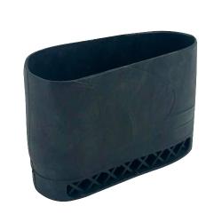 Capuchon de crosse en caoutchouc, &eacute;paisseur 15 mm, noir