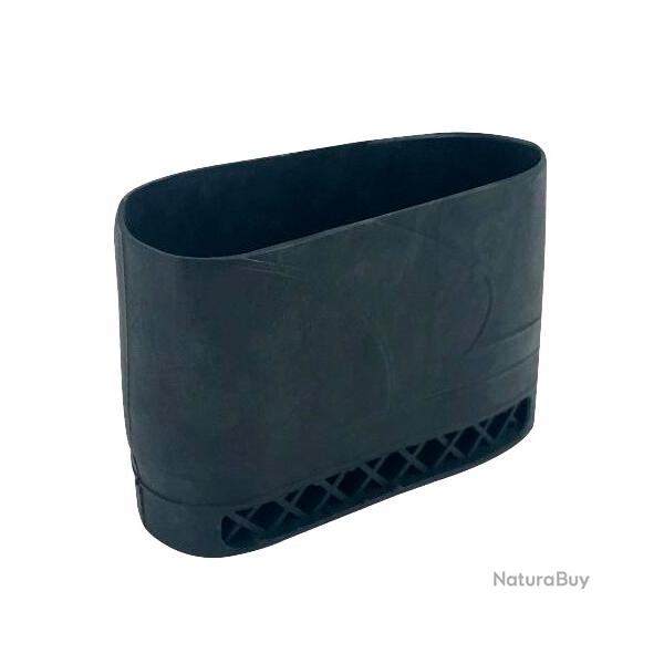 Capuchon de crosse en caoutchouc, �paisseur 15 mm, noir