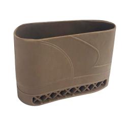 Capuchon de crosse en caoutchouc, &eacute;paisseur 15 mm, brun