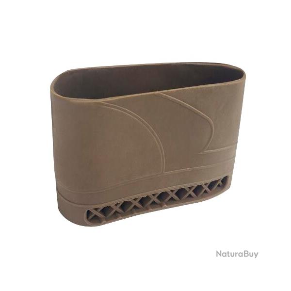 Capuchon de crosse en caoutchouc, �paisseur 15 mm, brun