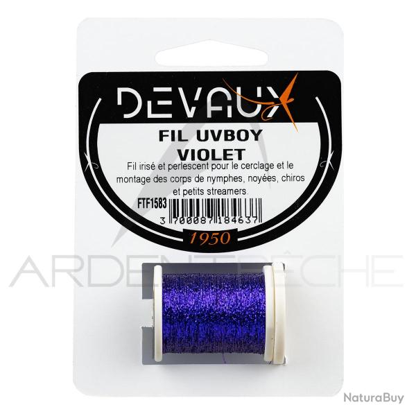 Fils de montage DEVAUX UVBOY Violet