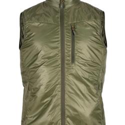Gilet Intermediaire Isolante en Laine Pinewood Homme Kaki