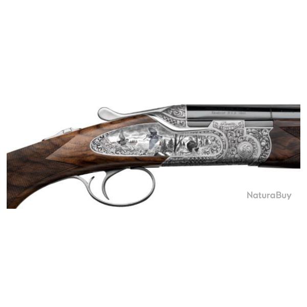 Fusil superpose Beretta SL3 (scene de chasse g3) cal.410/76 bois can.71cm