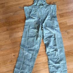 Rare combinaison USN antigaz USN WW2 - d&eacute;barquement Dday Naval Beach Battalion