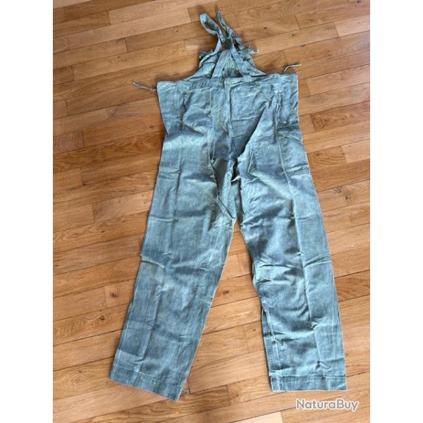 Rare combinaison USN antigaz USN WW2 - d�barquement Dday Naval Beach Battalion