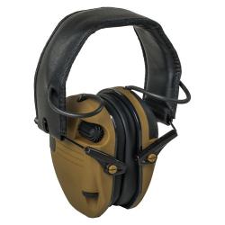 Casque anti-bruit &eacute;lectronique Ear-Tronic Ultra BRUN