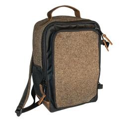 Sac &agrave; dos de voyage - Feutre de laine et cuir Ranger