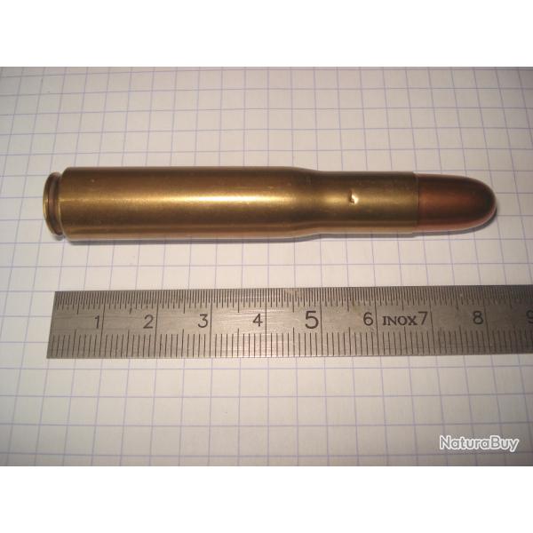 une cartouche de 425 Westley Richards, ogive blind�e, pour collection