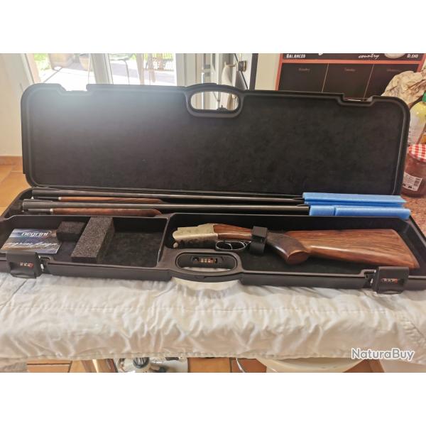 Fusil chapuis c60 b�cassier cal 12 76+un canon cal 16 70