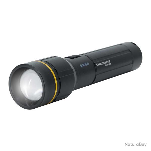 Lampe de Poche LED Rechargeable PIRALYS 1200R - 1200 lumens HACKNITE