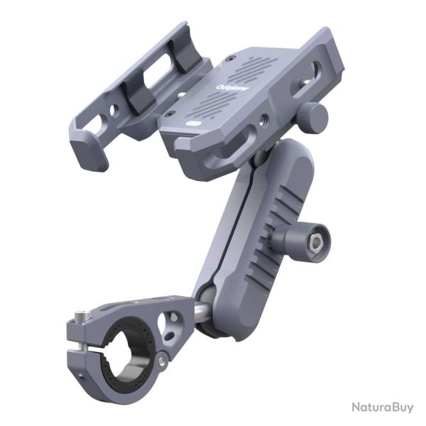 Kit Support smartphone pour guidon avec collier de serrage - Syst�me anti-vibration