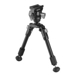 Vanguard EQ-PRECISION 1QSA - Bipied Aluminium avec Rotule 360&deg; et Fixation Picatinny