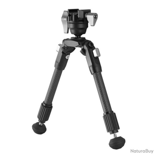 Vanguard EQ-PRECISION 1QSC - Bipied Carbone Ultra L�ger avec Rotule 360� & Fixation Picatinny