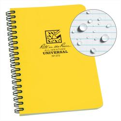 Carnet &Eacute;tanche Tout temps 12x18 cm