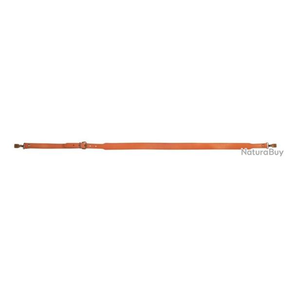 Bretelle cuir avec mousqueton