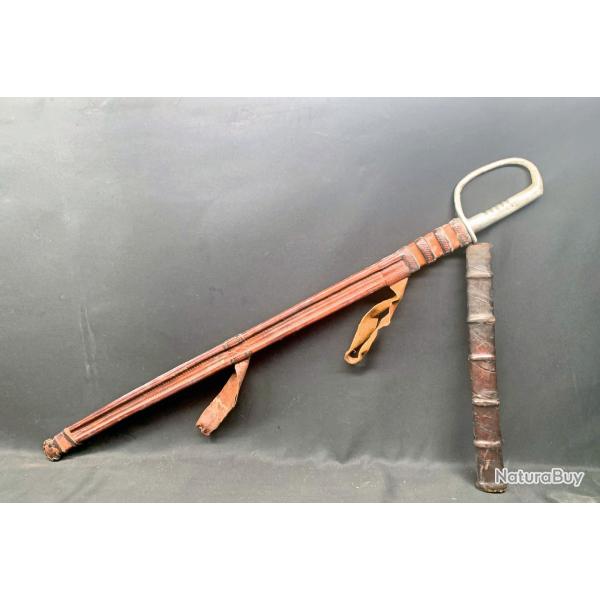 BEAU SABRE D'AFRIQUE ETHNI LOBI DES  ANNEES 1940, ORIGINE BURKINA FASO