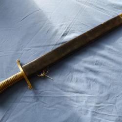Glaive mod&egrave;le 1845 bavarois infanterie et chasseurs &agrave; pied