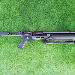 Carabine PCP SNOWPEAK AP900B Cal. 5,5 mm 19,9 J. Bouteille aluminium + Bipied + Valve Puissance